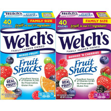 Kẹo dẻo Welch's Fruit Snacks Family size 0.9kg/40 gói